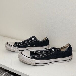 Converse Black Canvas Slip-Ons